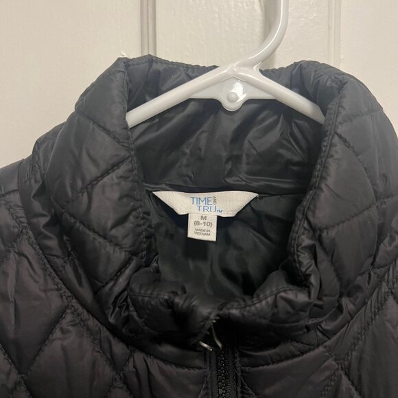 Women's time and tru quilted vest color Black size medium - Picture 9 of 9